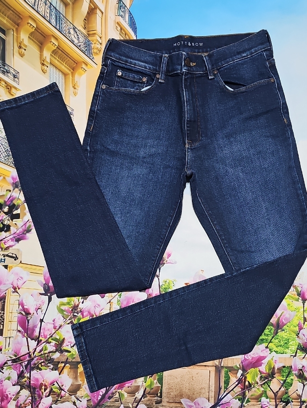 Mott & Bow Blue Skinny Jeans‎ Size 31x32